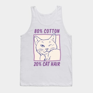 Cat hair don't Care - 20% Cat Hair Tank Top